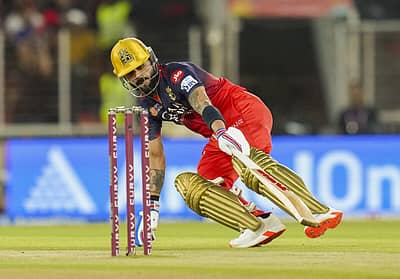 ವಿರಾಟ್ ಕೊಹ್ಲಿ ಆಟದ ಭಂಗಿ