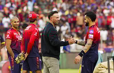 ವಿರಾಟ್ ಕೊಹ್ಲಿ ಆಟವನ್ನು ನೋಡಲು ಬಂದ ಎಬಿ ಡಿವಿಲಿಯರ್ಸ್