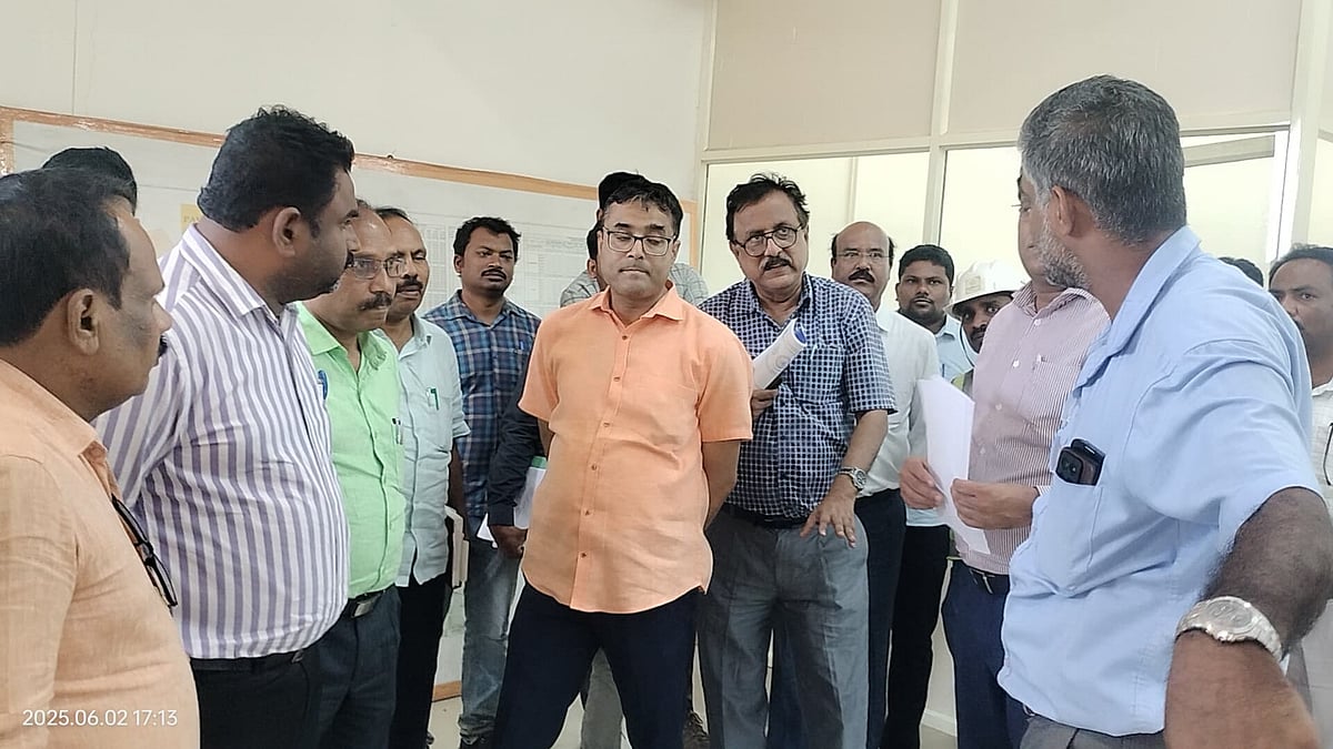 ಪಾವಗಡ: ತುಂಗಭದ್ರಾ, ಜೆಜೆಎಂ ಕಾಮಗಾರಿ ವೀಕ್ಷಣೆ