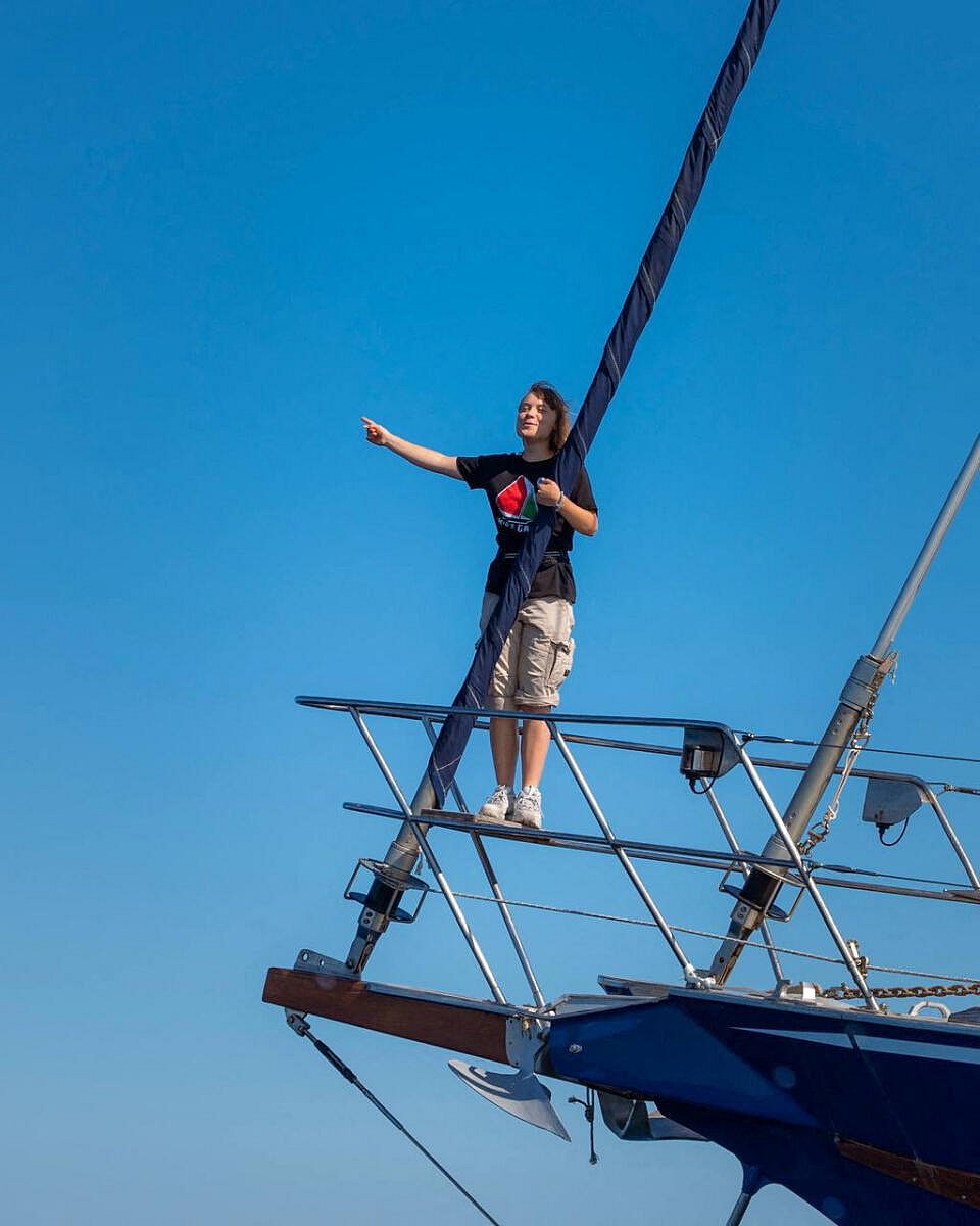 ಮಾನವೀಯ ನೆರವಿನೊಂದಿಗೆ ಗಾಜಾಕ್ಕೆ ಹೊರಟ ಪರಿಸರ ಕಾರ್ಯಕರ್ತೆ ಗ್ರೆಟಾ ಥನ್‌ಬರ್ಗ್‌