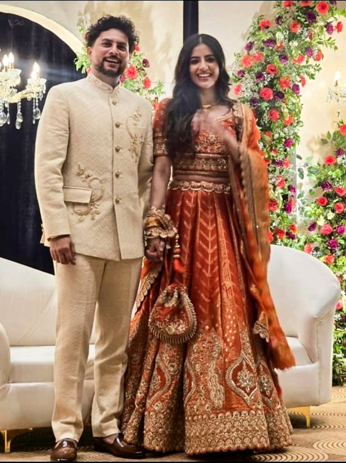 ಬಾಲ್ಯದ ಗೆಳತಿ ಜತೆ ಟೀಮ್ ಇಂಡಿಯಾ ಆಟಗಾರ ಕುಲದೀಪ್ ನಿಶ್ಚಿತಾರ್ಥ