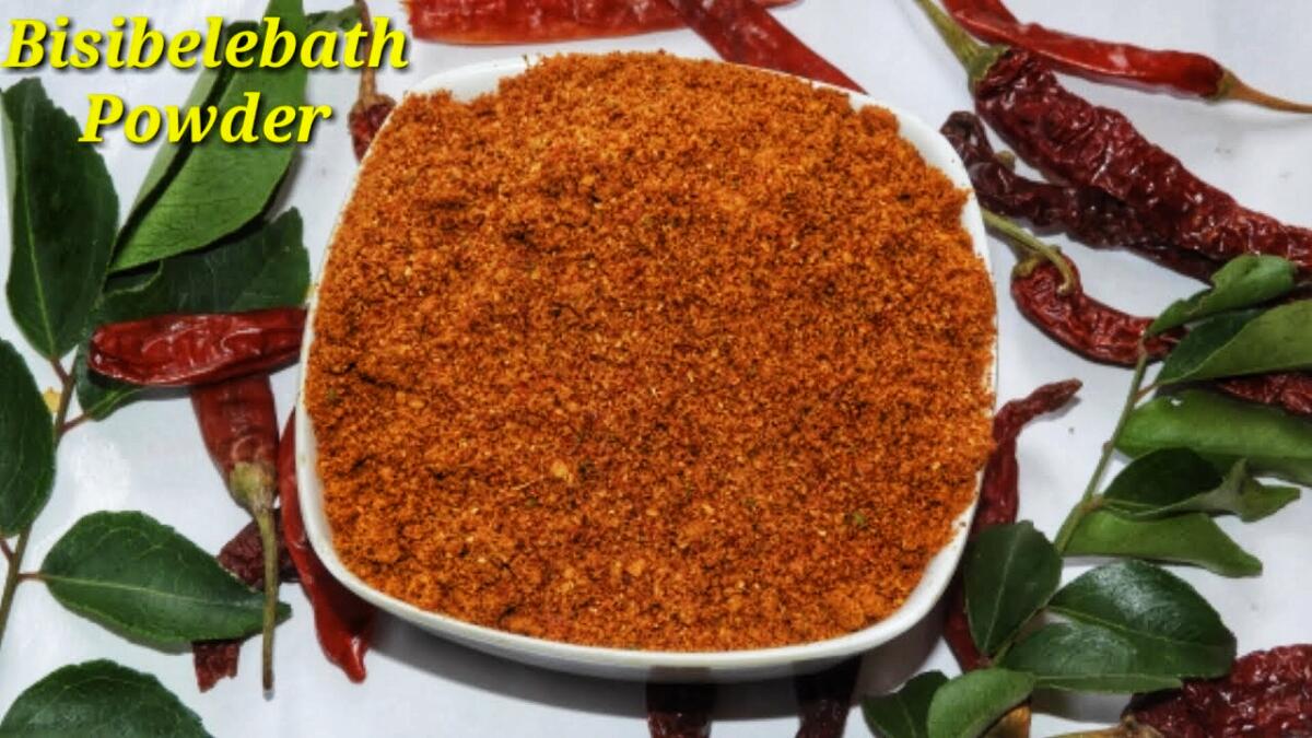 ಬಿಸಿಬೇಳೆಬಾತ್‌ ಪುಡಿ