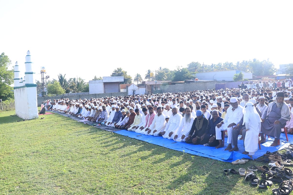 ಚಾಮರಾಜನಗರ: ತ್ಯಾಗ ಬಲಿದಾನದ ಬಕ್ರೀದ್‌ ಆಚರಣೆ