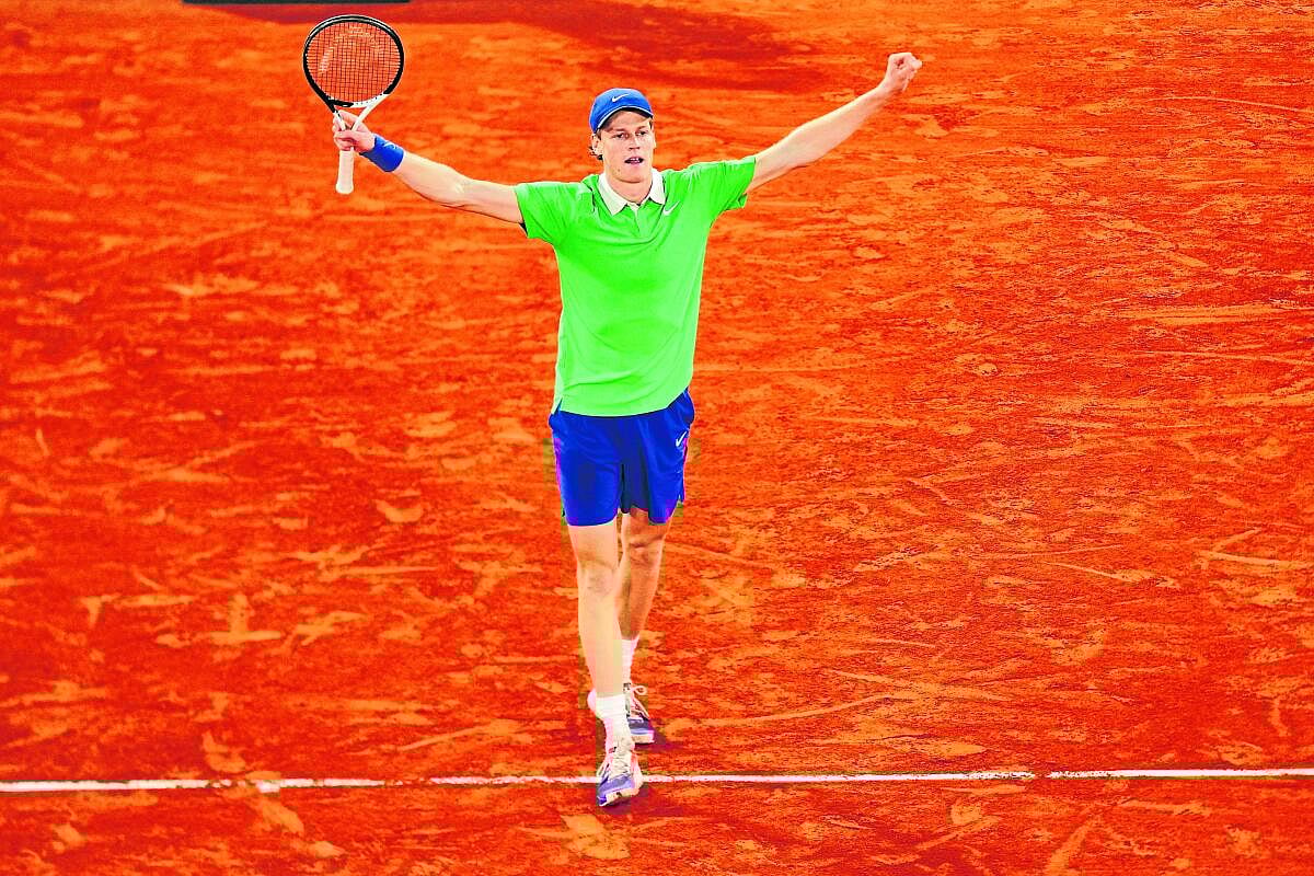 French Open 2025: ಪ್ರಶಸ್ತಿಗೆ ಸಿನ್ನರ್‌–ಅಲ್ಕರಾಜ್‌ ಪೈಪೋಟಿ