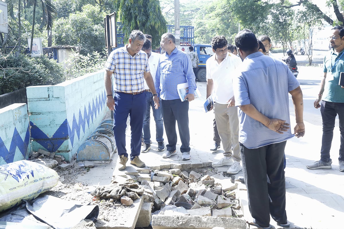 ಸಂಸ್ಥೆಗಳಿಂದ ಪಾದಚಾರಿ ಮಾರ್ಗ ಅಭಿವೃದ್ಧಿ: BBMP ಮುಖ್ಯ ಆಯುಕ್ತ ಮಹೇಶ್ವರ್ ರಾವ್‌