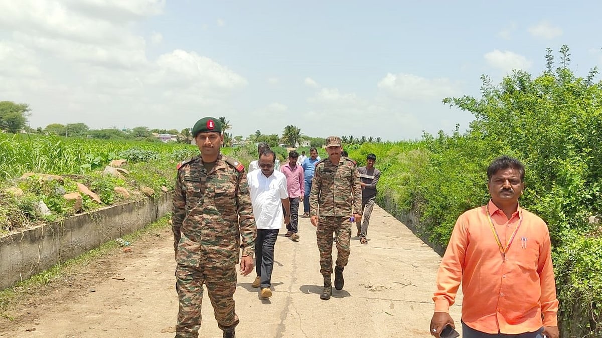 ಆಲಮಟ್ಟಿ: ಸೇನಾ ಅಧಿಕಾರಿಗಳ ಭೇಟಿ