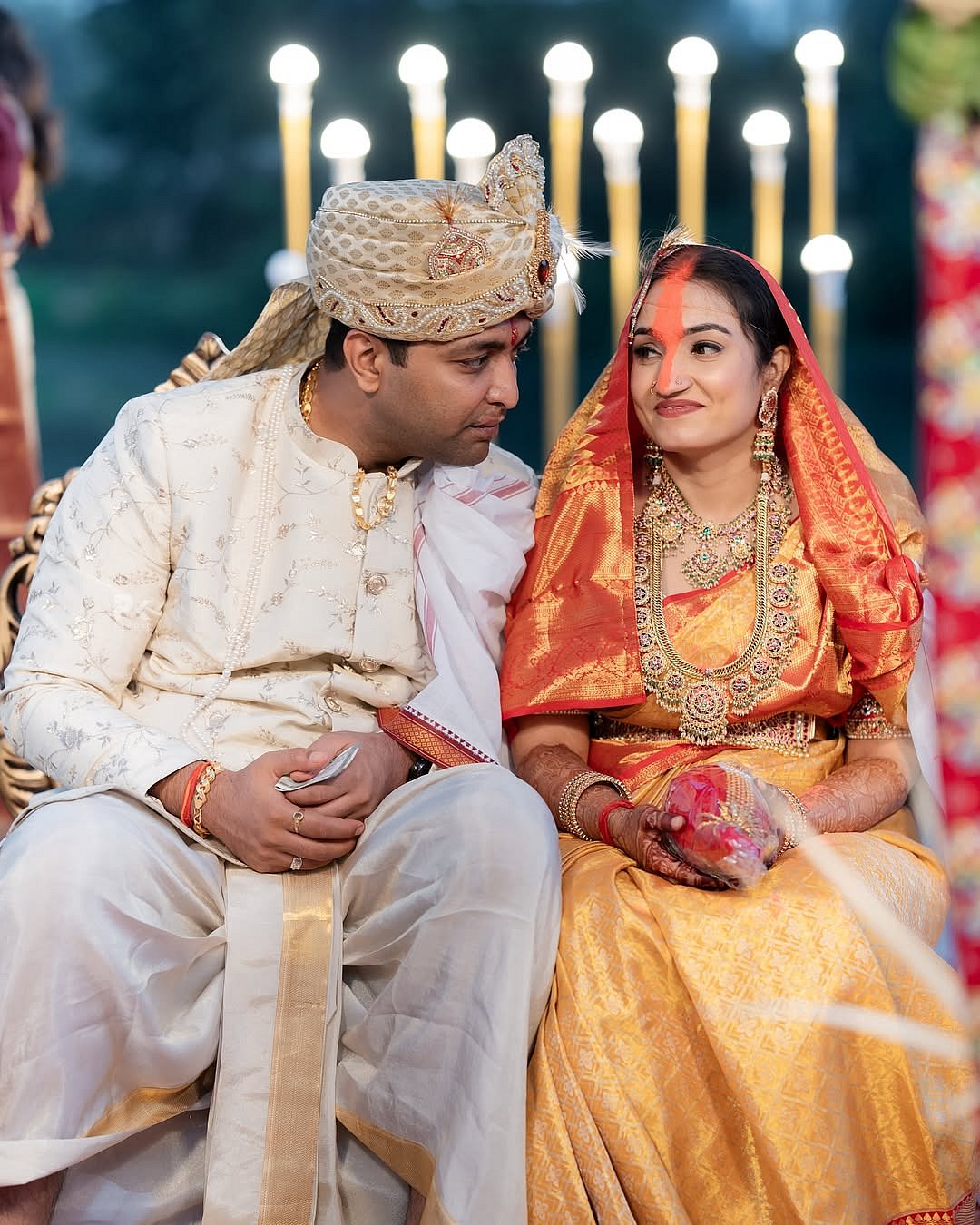 Photos: ದಾಂಪತ್ಯ ಜೀವನಕ್ಕೆ ಕಾಲಿಟ್ಟ ನಟಿ ವೈಷ್ಣವಿ ಗೌಡ–ಅನುಕೂಲ್‌ ಮಿಶ್ರಾ 