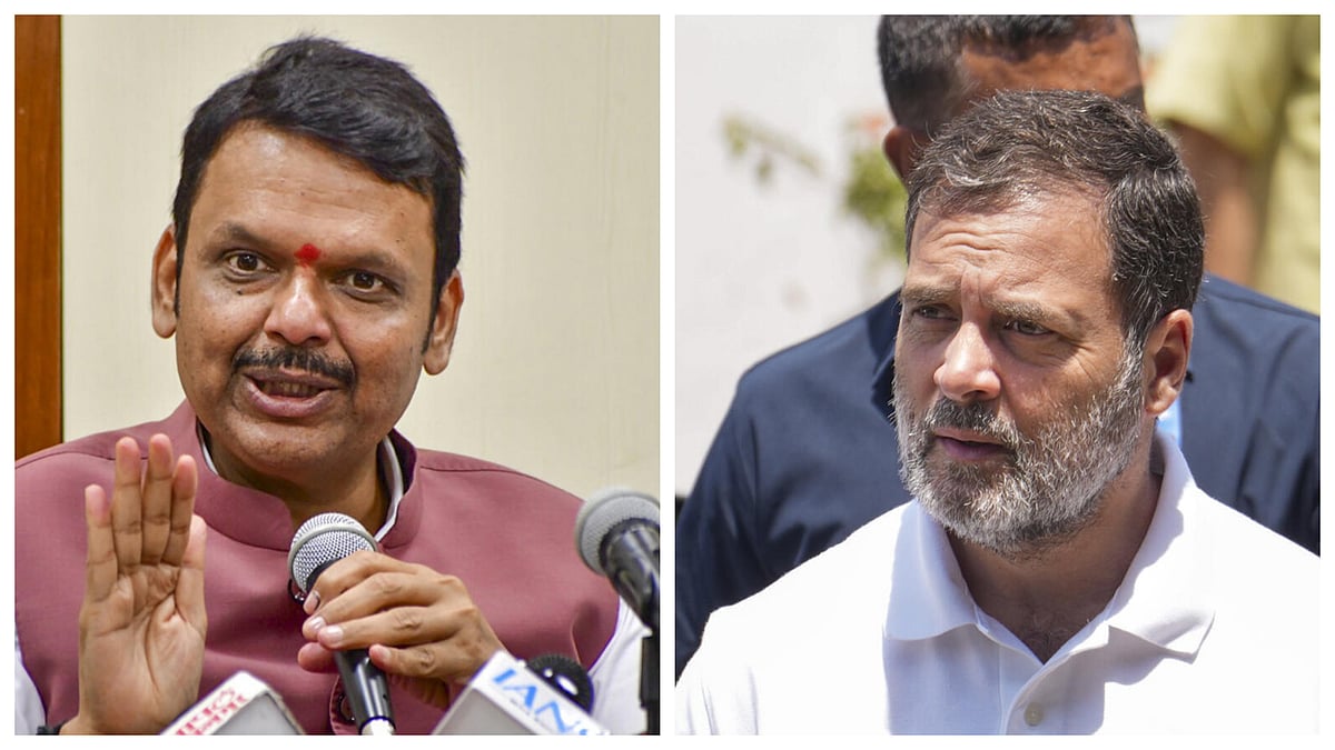 ರಾಹುಲ್ ಗಾಂಧಿ ಕಾಂಗ್ರೆಸ್ ಪಕ್ಷವನ್ನು ಕಂದಕಕ್ಕೆ ನೂಕುತ್ತಾರೆ: 'ಮಹಾ' CM ಫಡಣವೀಸ್