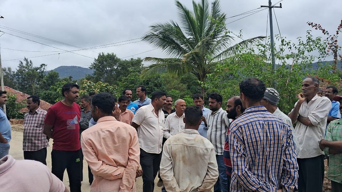 ಮಾಗಡಿ - ಜಾಲ್ಸುರು ರಾಜ್ಯ ಹೆದ್ದಾರಿ ಕಾಮಗಾರಿ ಕಳಪೆ: ಗ್ರಾಮಸ್ಥರ ಆರೋಪ