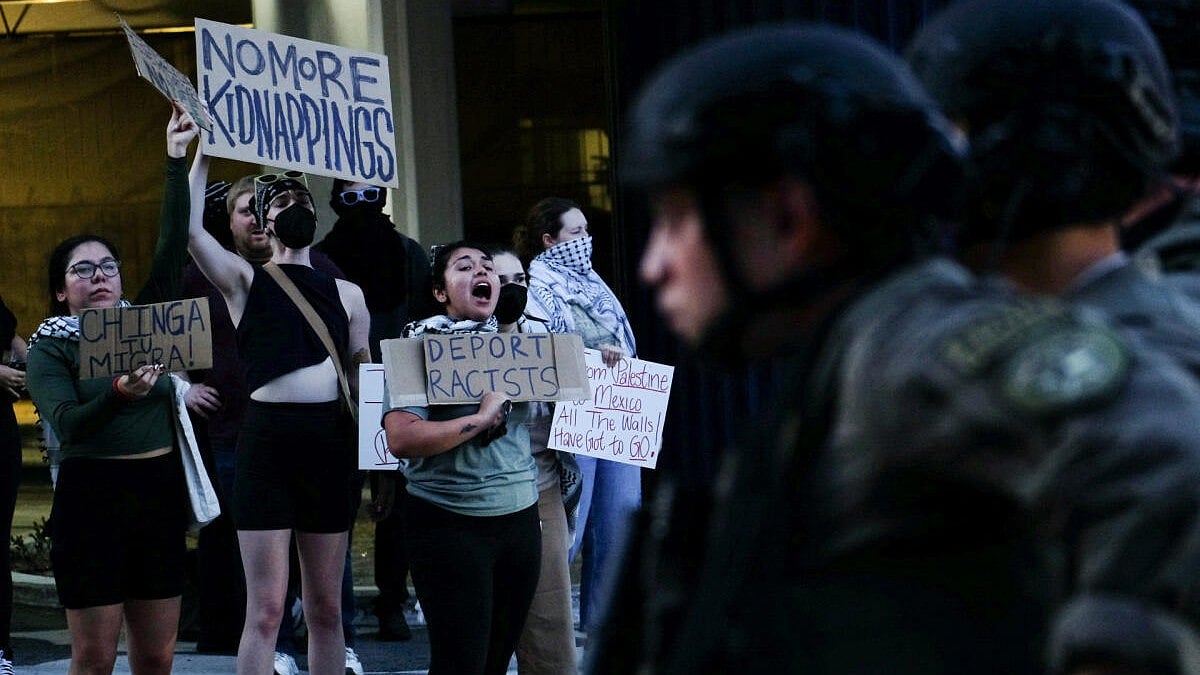 ಅಮೆರಿಕದಲ್ಲಿ ಆಂತರಿಕ ಸಂಘರ್ಷ: ಲಾಸ್‌ ಏಂಜಲೀಸ್ ಕುದಿಯುತ್ತಿದೆ ಏಕೆ..?