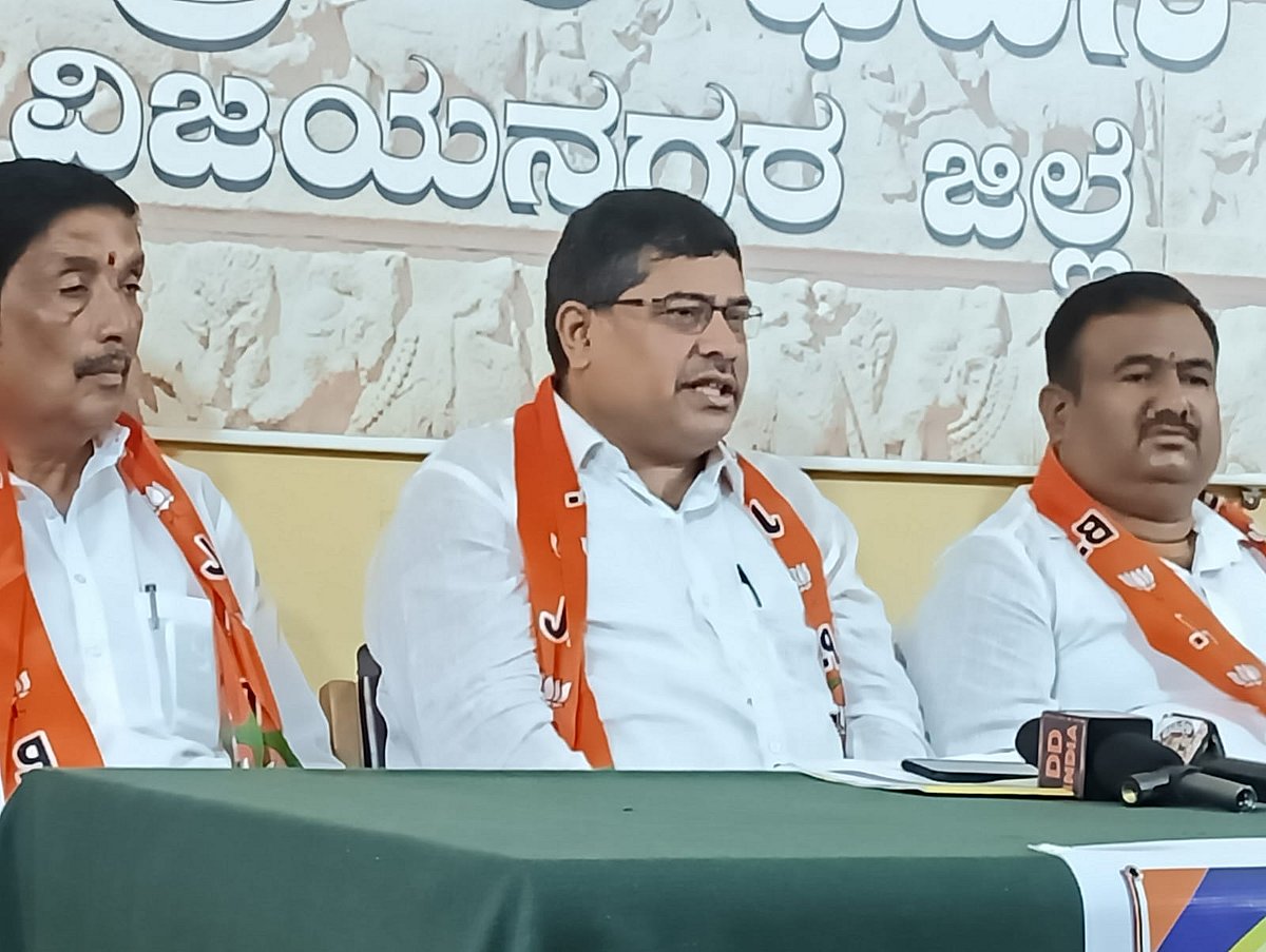 ಎಎಸ್‌ಐ ಕೇಂದ್ರದ ಮಾತನ್ನೂ ಕೇಳುವುದಿಲ್ಲ, ಹೀಗಾಗಿ ಹಂಪಿ ಅಭಿವೃದ್ಧಿ ಆಗಿಲ್ಲ: BJP