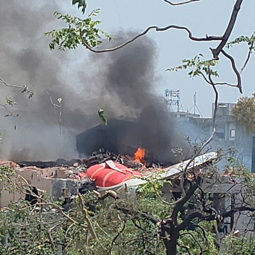 Plane Crash: ಪತನಕ್ಕೂ ಮುನ್ನ ಅಪಾಯದ ಸೂಚನೆ ಅರಿತು ಎಟಿಸಿಗೆ ಕರೆ ಮಾಡಿದ್ದ ಪೈಲಟ್