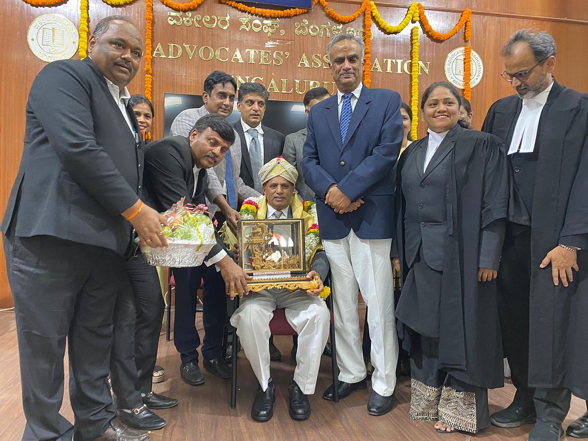 ನಿವೃತ್ತಿ: ನ್ಯಾ.ಶ್ರೀನಿವಾಸ ಹರೀಶ್‌ ಕುಮಾರ್‌ ಅವರಿಗೆ ಬೀಳ್ಕೊಡುಗೆ