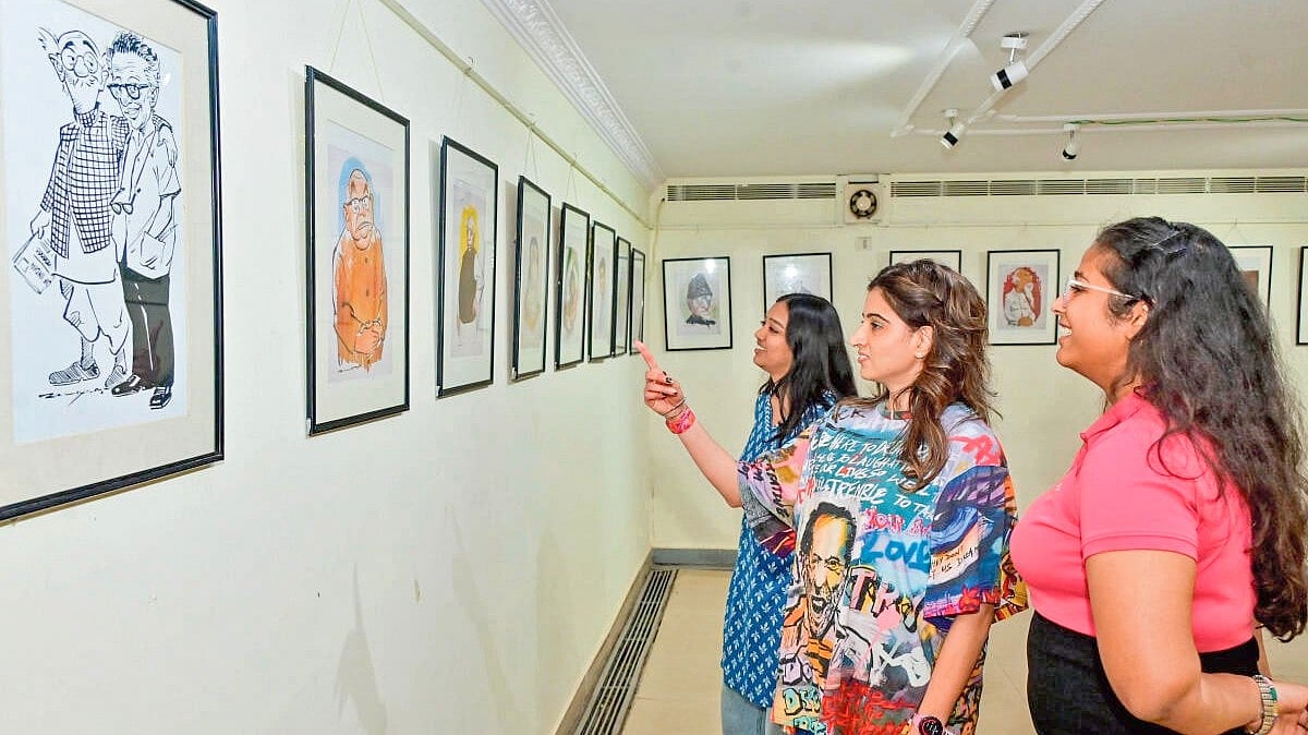 ಶ್ರೀಸಾಮಾನ್ಯನ ಸಂಗಡ ಆರ್‌.ಕೆ.ಲಕ್ಷ್ಮಣ್‌.. 78 ವ್ಯಂಗ್ಯಚಿತ್ರಗಳ ಪ್ರದರ್ಶನ