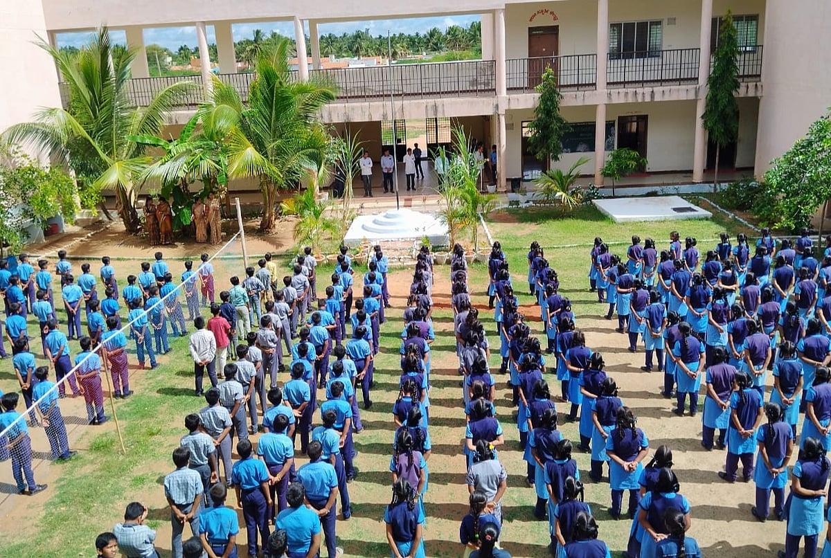 ಚಾಮರಾಜನಗರ | ಆದರ್ಶ ವಿದ್ಯಾಲಯ: ದಾಖಲಾತಿ ಹೆಚ್ಚಳ
