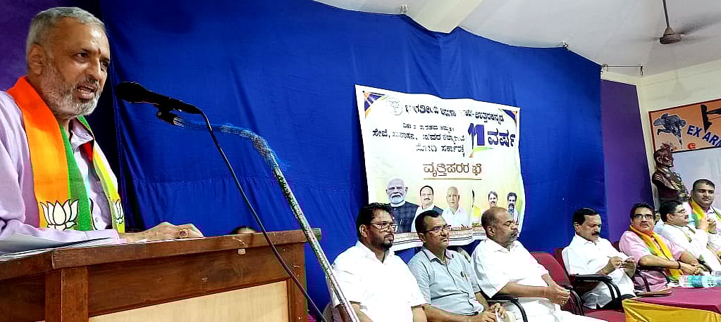 ಮೋದಿ ಸರ್ಕಾರಕ್ಕೆ ಜನರ ಕಾಳಜಿಯೇ ಆದ್ಯತೆ: ಸಂಸದ ವಿಶ್ವೇಶ್ವರ ಹೆಗಡೆ ಕಾಗೇರಿ