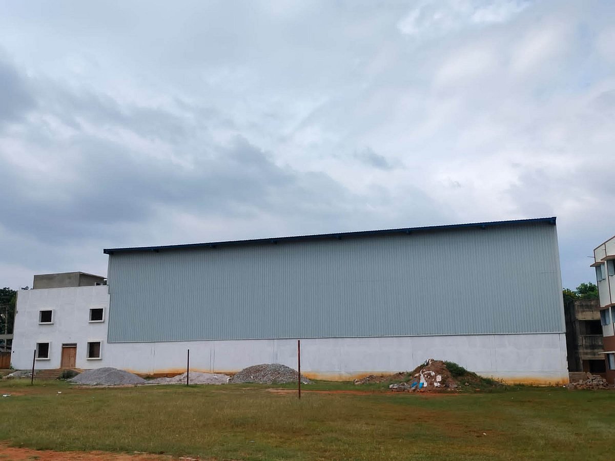 ಚನ್ನಗಿರಿ: ಮುಗಿಯುತ್ತಿಲ್ಲ ಕ್ರೀಡಾಂಗಣ ಕಾಮಗಾರಿ