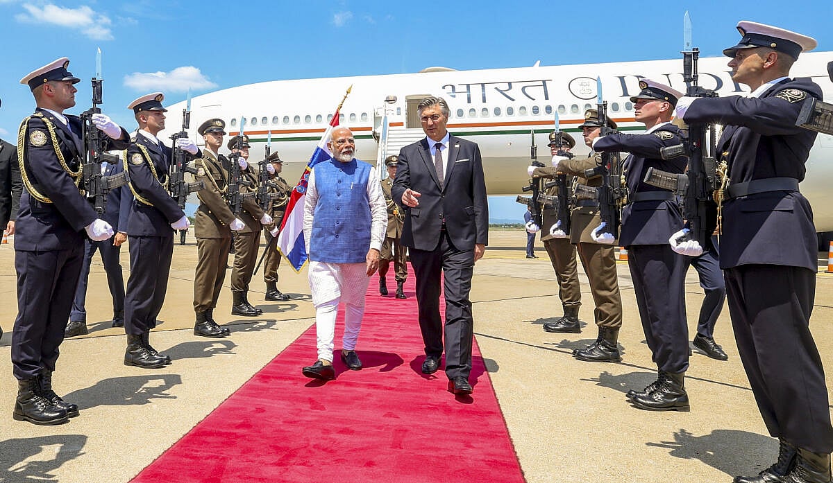 Modi In Croatia: ಕ್ರೊವೇಷ್ಯಾಕ್ಕೆ ಭೇಟಿ ನೀಡಿದ ಭಾರತದ ಮೊದಲ ಪ್ರಧಾನಿ