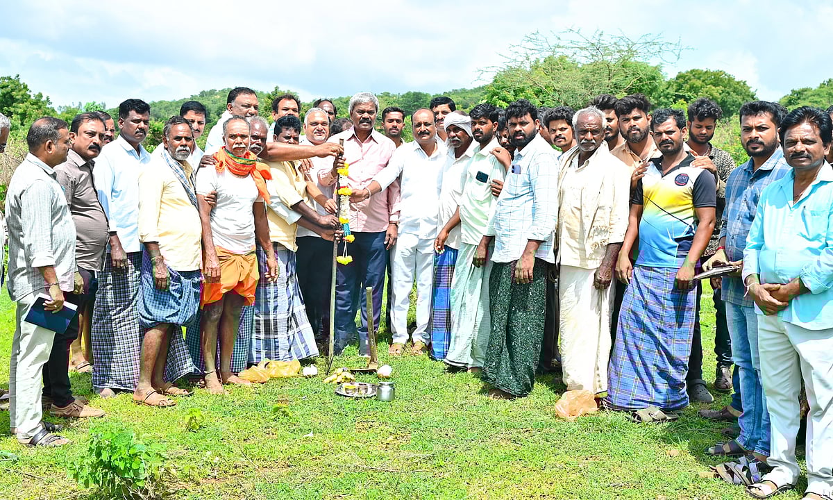 ಸಿರಿಗೆರೆ: ₹1.45 ಕೋಟಿ ವೆಚ್ಚದ ಕಾಮಗಾರಿಗೆ ಭೂಮಿಪೂಜೆ