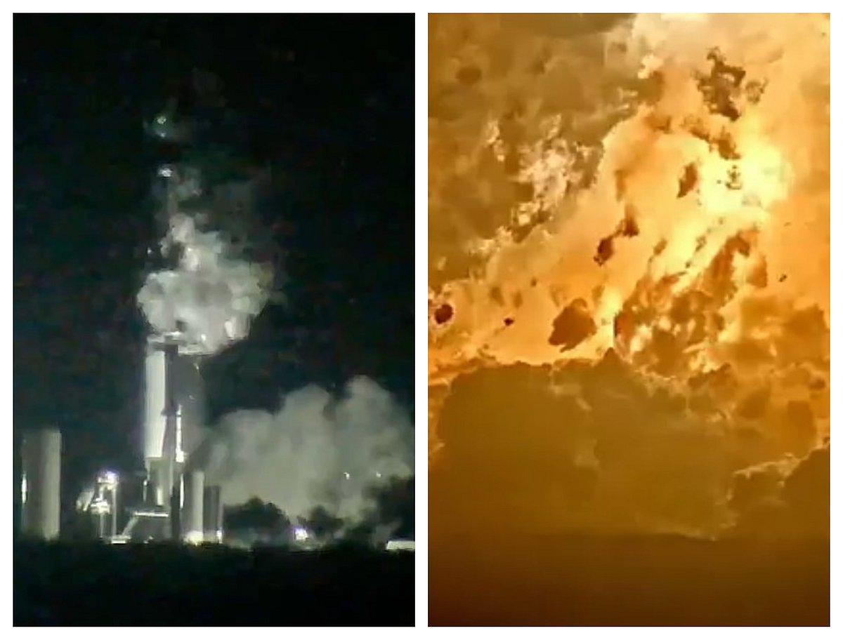 ಇಲಾನ್ ಮಸ್ಕ್ ಒಡೆತನದ ಸ್ಪೇಸ್‌ಎಕ್ಸ್ ರಾಕೆಟ್ ಪರೀಕ್ಷೆಯ ವೇಳೆ ಸ್ಫೋಟ