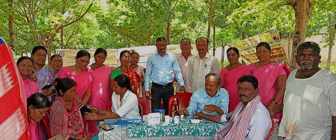 ಯಲಬುರ್ಗಾ: ನರೇಗಾ ಕಾರ್ಮಿಕರ ಆರೋಗ್ಯ ತಪಾಸಣೆ