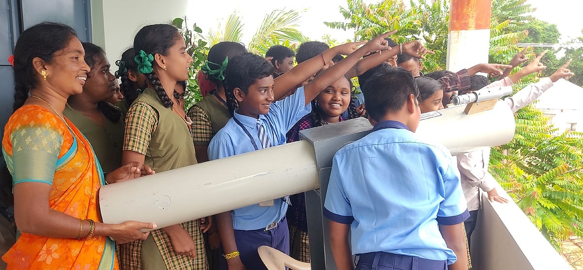 ಚಾಮರಾಜನಗರ: ಸರ್ಕಾರಿ ಶಾಲೆಯಲ್ಲಿ ಡಿಜಿಟಲ್ ಶಿಕ್ಷಣ