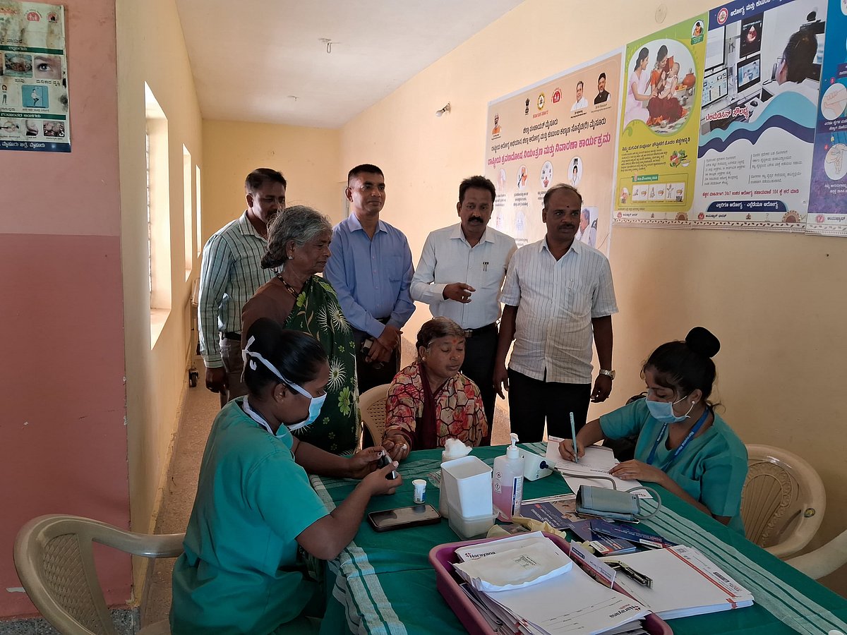 ಕ್ಯಾತನಹಳ್ಳಿ‌: ಆರೋಗ್ಯ ಉಚಿತ ತಪಾಸಣೆ