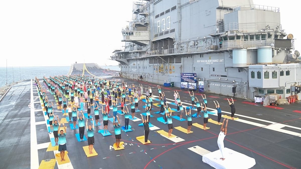 Yoga Day 2025: ದೇಶದ ಎಲ್ಲೆಡೆ ‘ಯೋಗಾ’ಯೋಗ