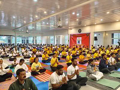 ಮಡಿಕೇರಿಯಲ್ಲಿ 11ನೇ ಅಂತರರಾಷ್ಟ್ರೀಯ ಯೋಗ ದಿನ ಆಚರಿಸಲಾಯಿತು.