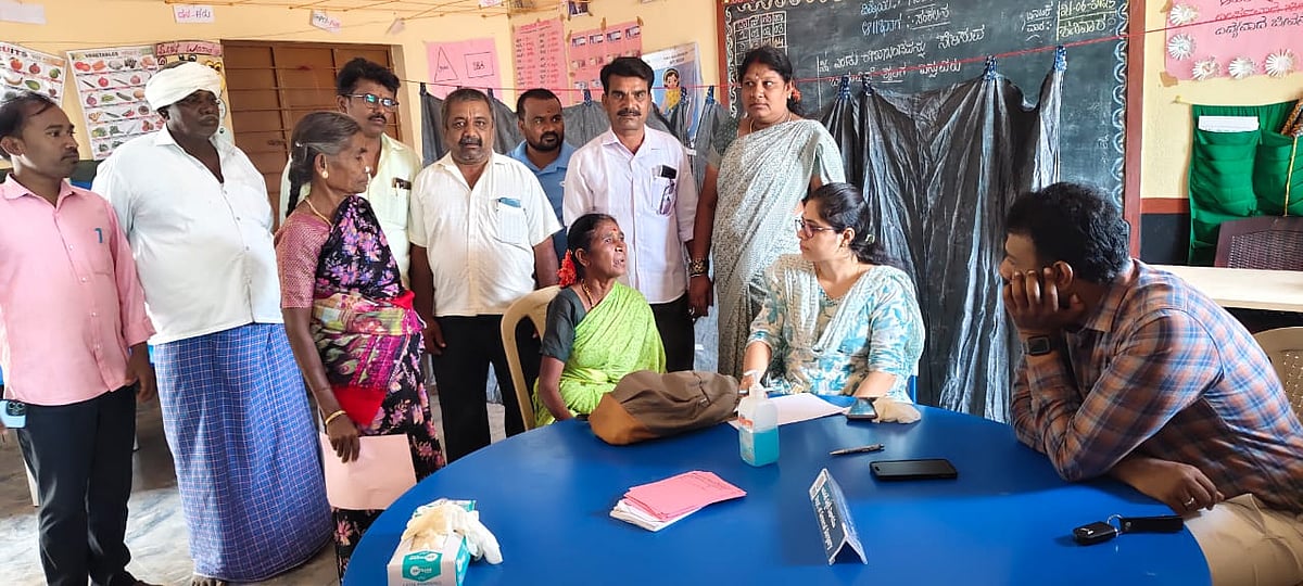 ಮುಷ್ಟ್ರಹಳ್ಳಿ: ಉಚಿತ ಆರೋಗ್ಯ ತಪಾಸಣೆ ಶಿಬಿರ