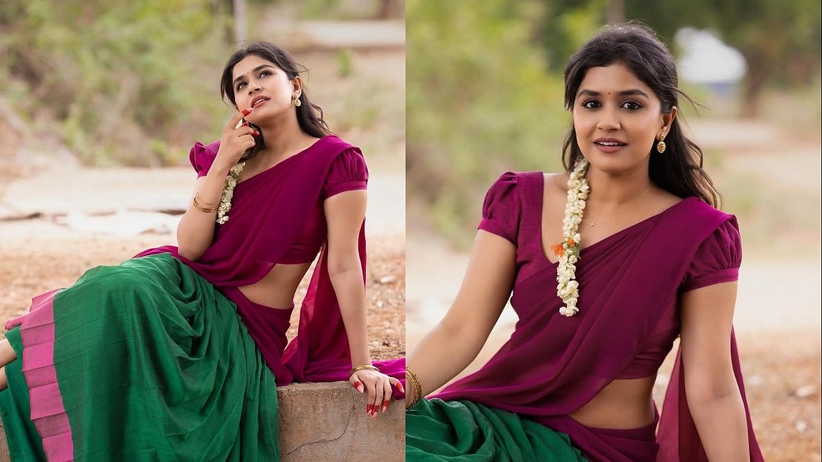 PHOTOS | ಕಿರುನಗೆ ಬೀರಿದ 'ಬ್ಯಾಂಗಲ್‌ ಬಂಗಾರಿ' ನಟಿ ಸಂಜನಾ ಆನಂದ್