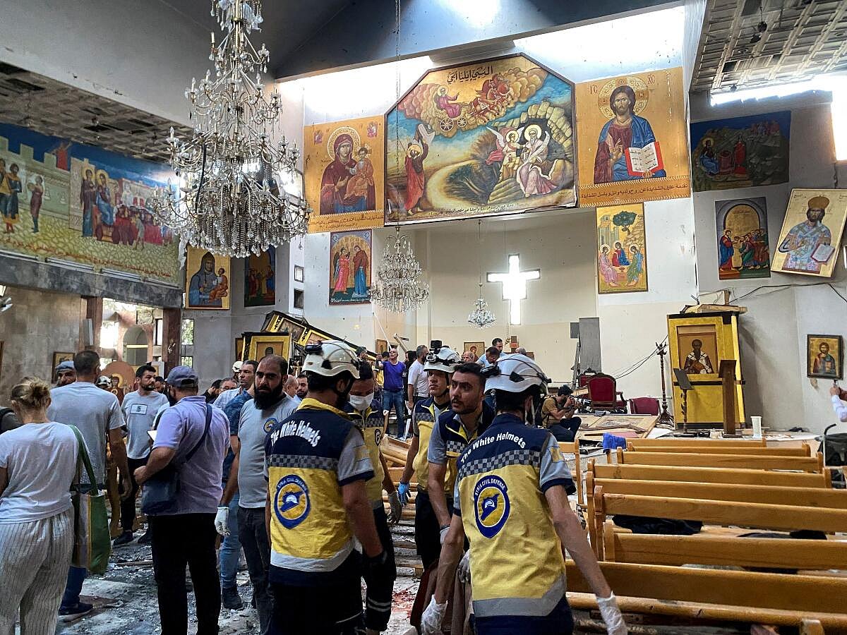 ಸಿರಿಯಾ | ಡಮಾಸ್ಕಸ್‌ನ ಚರ್ಚ್‌ನಲ್ಲಿ ಆತ್ಮಾಹುತಿ ಬಾಂಬ್ ದಾಳಿ: ಕನಿಷ್ಠ 20 ಸಾವು