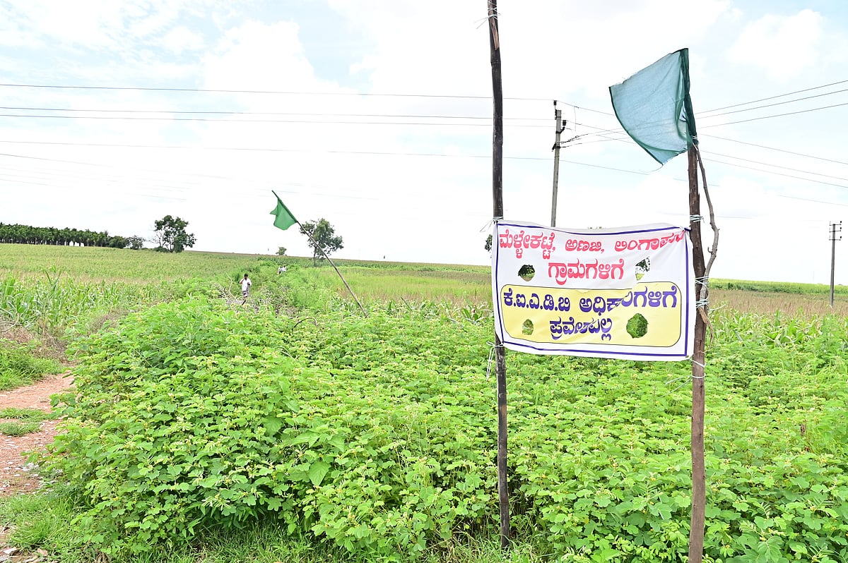 ದಾವಣಗೆರೆ: ಕೈಗಾರಿಕೆ ಸ್ಥಾಪನೆಯಾಗದಿದ್ದರೂ ನಿಲ್ಲದ ಭೂಸ್ವಾಧೀನ!