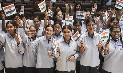 ಆಕ್ಸಿಯಂ–4 ಅಂತರಿಕ್ಷಯಾನಕ್ಕೆ ಶುಭ ಹಾರೈಸಿದ ವಿದ್ಯಾರ್ಥಿಗಳು
