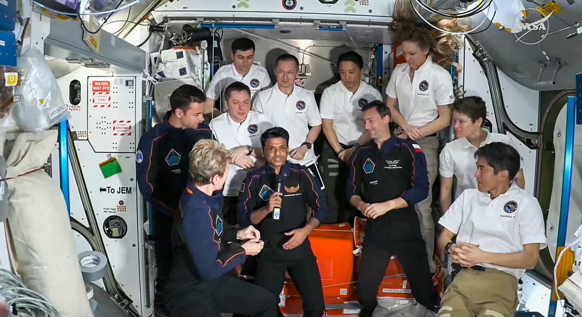 ISS ಅಂಗಳದಲ್ಲಿ ಭಾರತದ ಹೆಜ್ಜೆ; ಇತಿಹಾಸ ಸೃಷ್ಟಿಸಿದ ಗಗನಯಾನಿ ಶುಭಾಂಶು ಶುಕ್ಲಾ