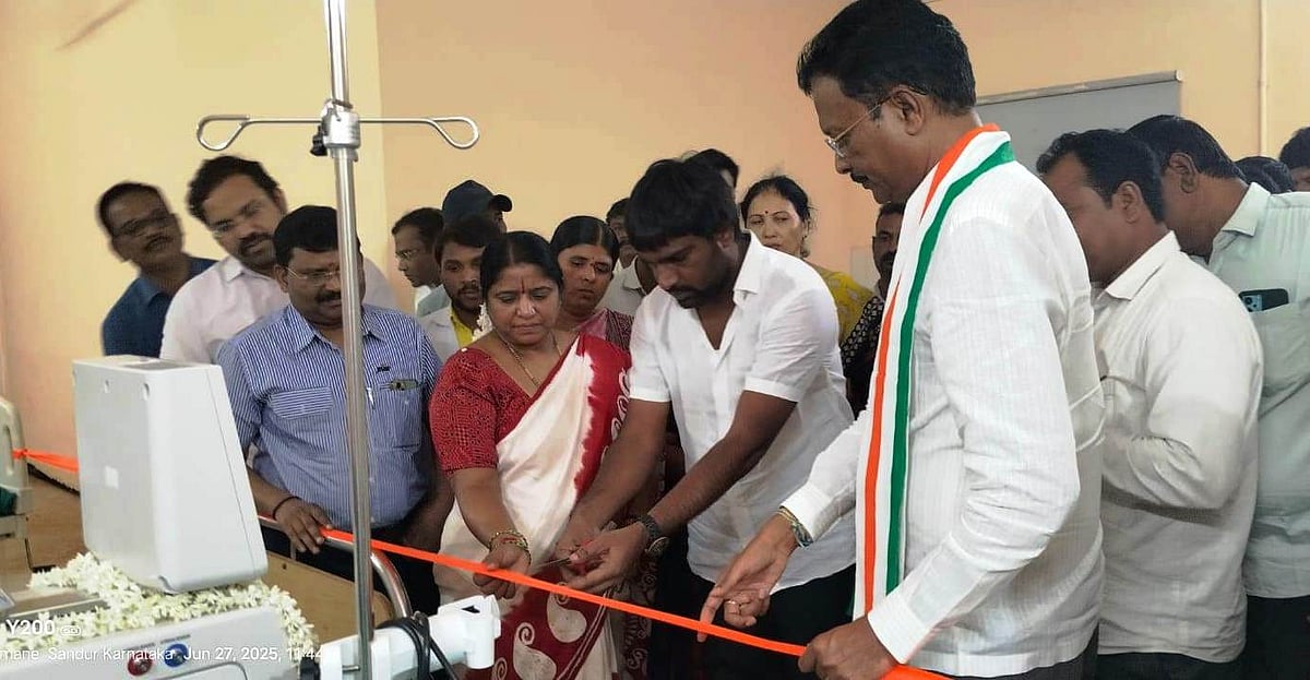 ನೂತನ ಡಯಾಲಿಸಿಸ್ ಯಂತ್ರಗಳ ಲೋಕಾರ್ಪಣೆ