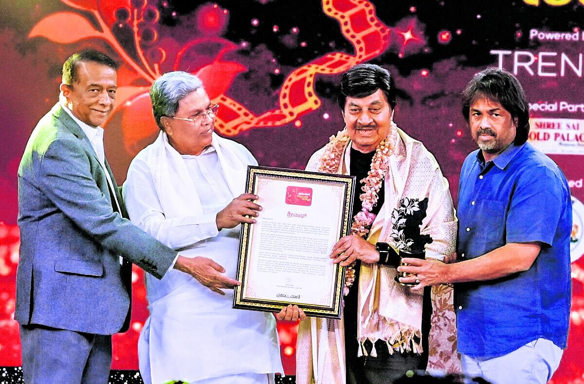 ಪ್ರಜಾವಾಣಿ ಸಿನಿ ಸಮ್ಮಾನ | ‘ಪ್ರಣಯರಾಜ’ ಶ್ರೀನಾಥ್‌ಗೆ ಜೀವಮಾನದ ಸಾಧನೆ ಪ್ರಶಸ್ತಿ