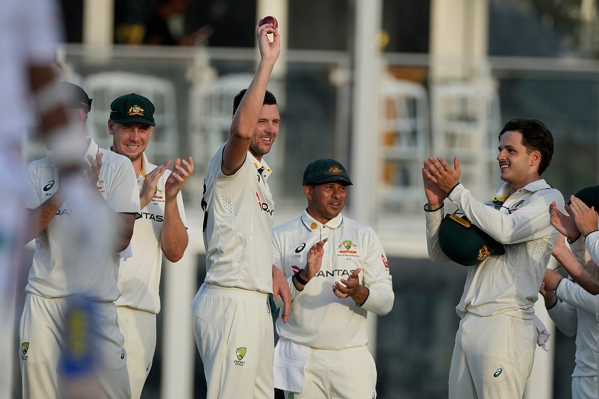 1st Test | ಹೇಜಲ್‌ವುಡ್ ದಾಳಿಗೆ ವಿಂಡೀಸ್ ತತ್ತರ: ಆಸ್ಟ್ರೇಲಿಯಾಕ್ಕೆ ಭರ್ಜರಿ ಜಯ
