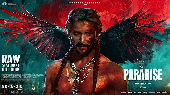 ವಿಭಿನ್ನ ಲುಕ್‌ನಲ್ಲಿ ನಾನಿ: ‘ದಿ ಪ್ಯಾರಡೈಸ್’ ಚಿತ್ರ ಮುಂದಿನ ವರ್ಷ ತೆರೆಗೆ