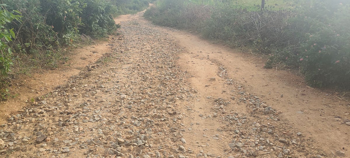 ಕೋಲಾರ ‌| ಹದಗೆಟ್ಟ ಗ್ರಾಮೀಣ ರಸ್ತೆ: ಸಂಚಾರ ಆಯೋಮಯ