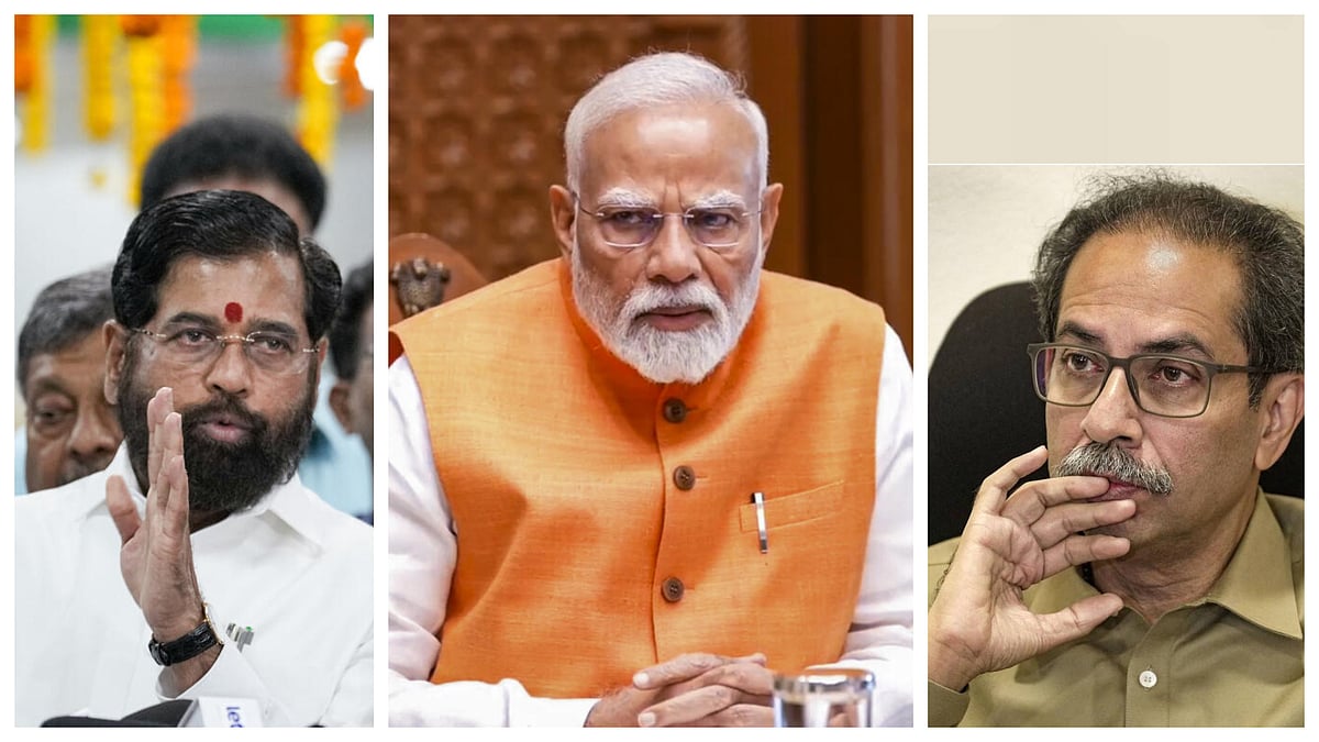 ರಾಮಮಂದಿರ ನಿರ್ಮಿಸಿದ ಮೋದಿಯನ್ನು ನಿರಂತರವಾಗಿ ಟೀಕಿಸುವ ಉದ್ಧವ್ ಠಾಕ್ರೆ: ಶಿಂದೆ