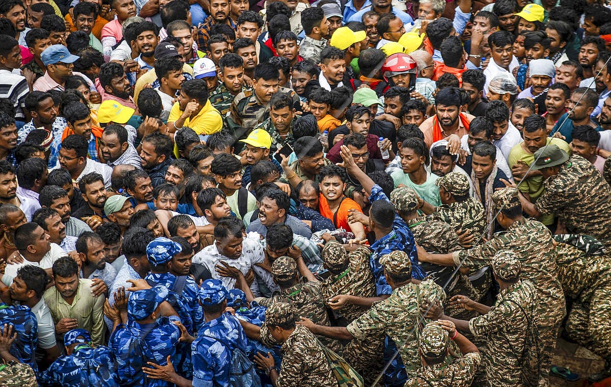 ಪುರಿ ಜಗನ್ನಾಥ ರಥಯಾ‍ತ್ರೆಯಲ್ಲಿ ಕಾಲ್ತುಳಿತ: 3 ಸಾವು, 50 ಜನರಿಗೆ ಗಾಯ