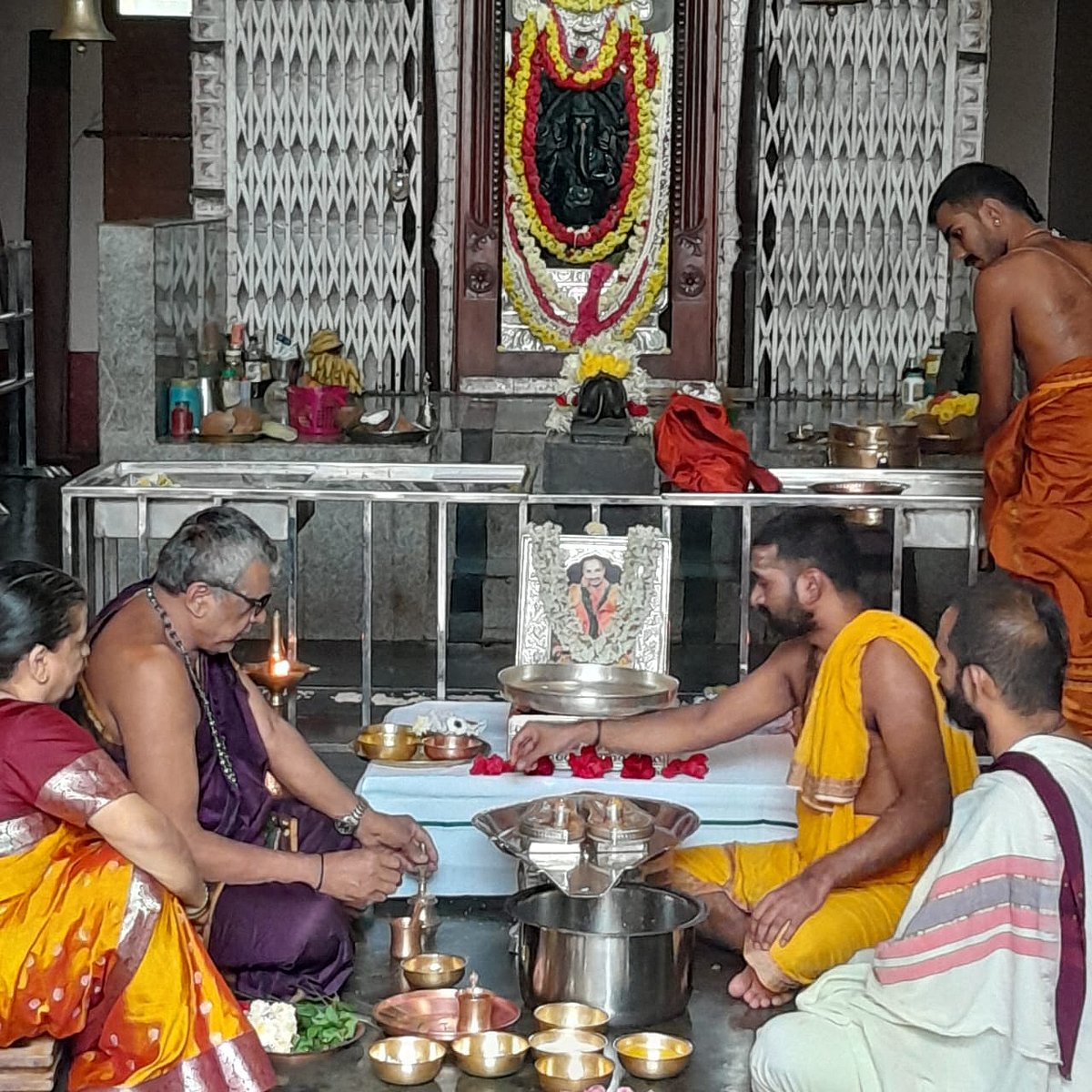 ಬ್ರಹ್ಮಾವರ: ಅರ್ಕಗಣಪತಿ ಕ್ಷೇತ್ರಕ್ಕೆ ಎಡನೀರು ಶ್ರೀ ಭೇಟಿ