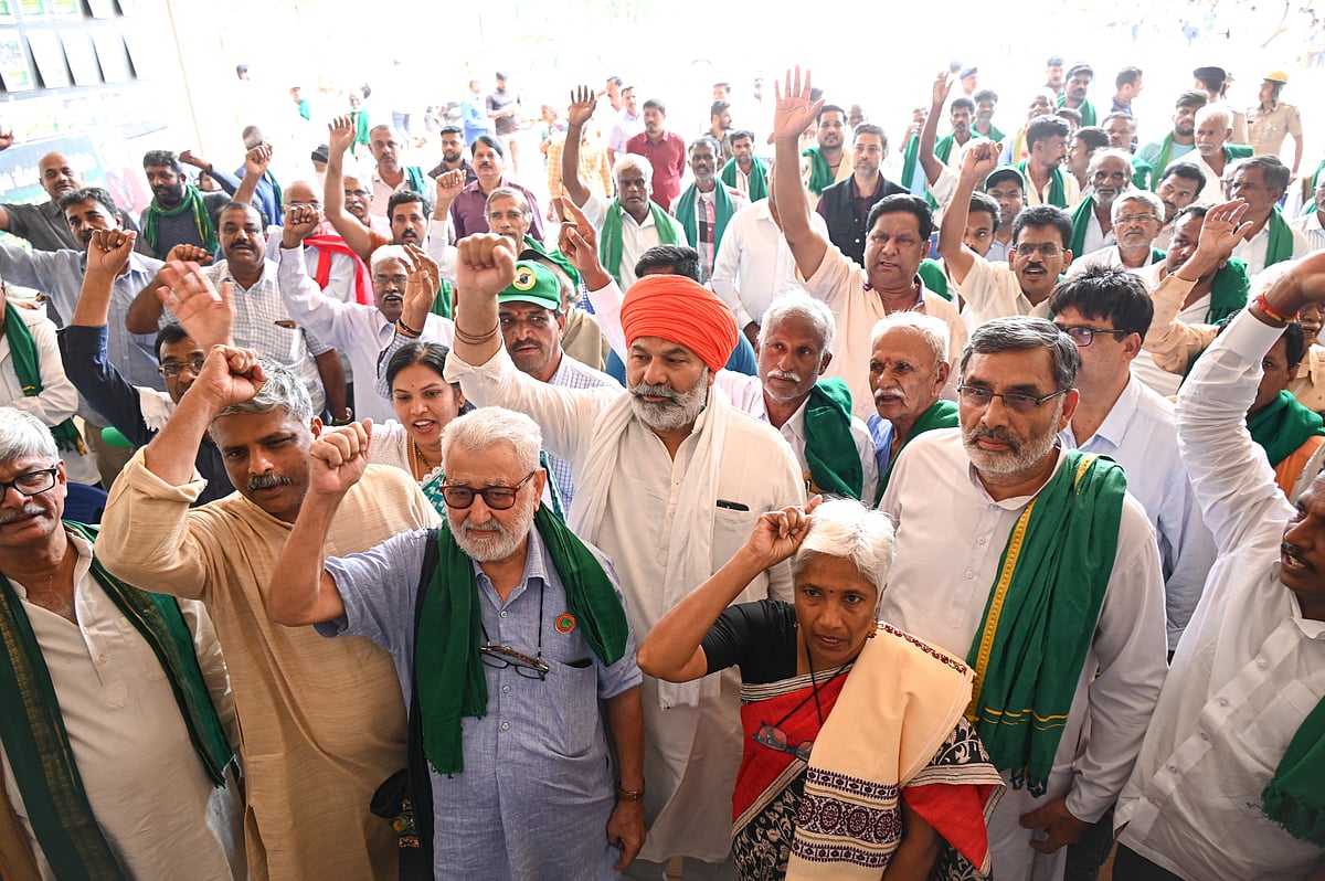 ದೇವನಹಳ್ಳಿ ರೈತರಿಗಾಗಿ ದೆಹಲಿ ಮಾದರಿ ಚಳವಳಿ: ರಾಕೇಶ್‌ ಟಿಕಾಯತ್‌