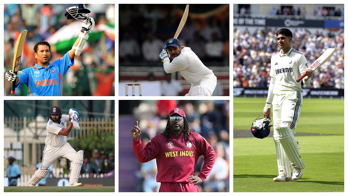 ಟೆಸ್ಟ್, ಏಕದಿನ ಮಾದರಿಯಲ್ಲಿ ದ್ವಿಶತಕ: ಸಚಿನ್, ಸೆಹ್ವಾಗ್, ರೋಹಿತ್ ಸಾಲಿಗೆ ಗಿಲ್