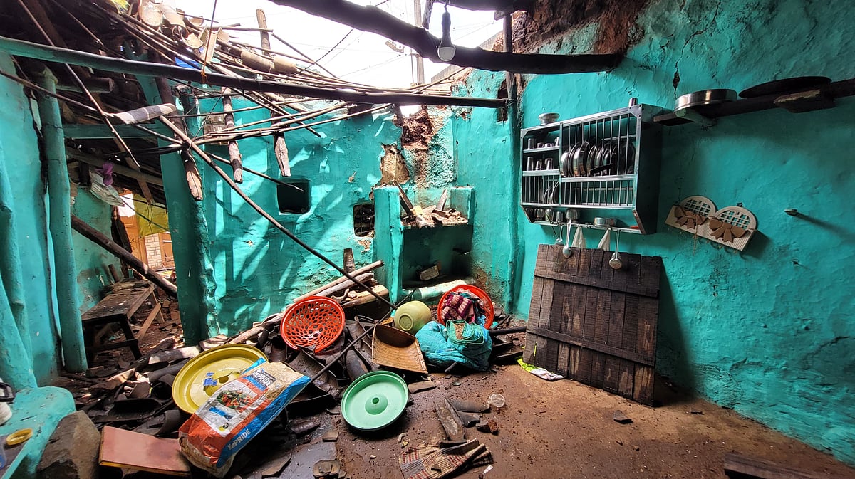 ಬೆಳಗಾವಿ | ನಿರಂತರ ಮಳೆ: ಏಳು ಮನೆ ಕುಸಿತ