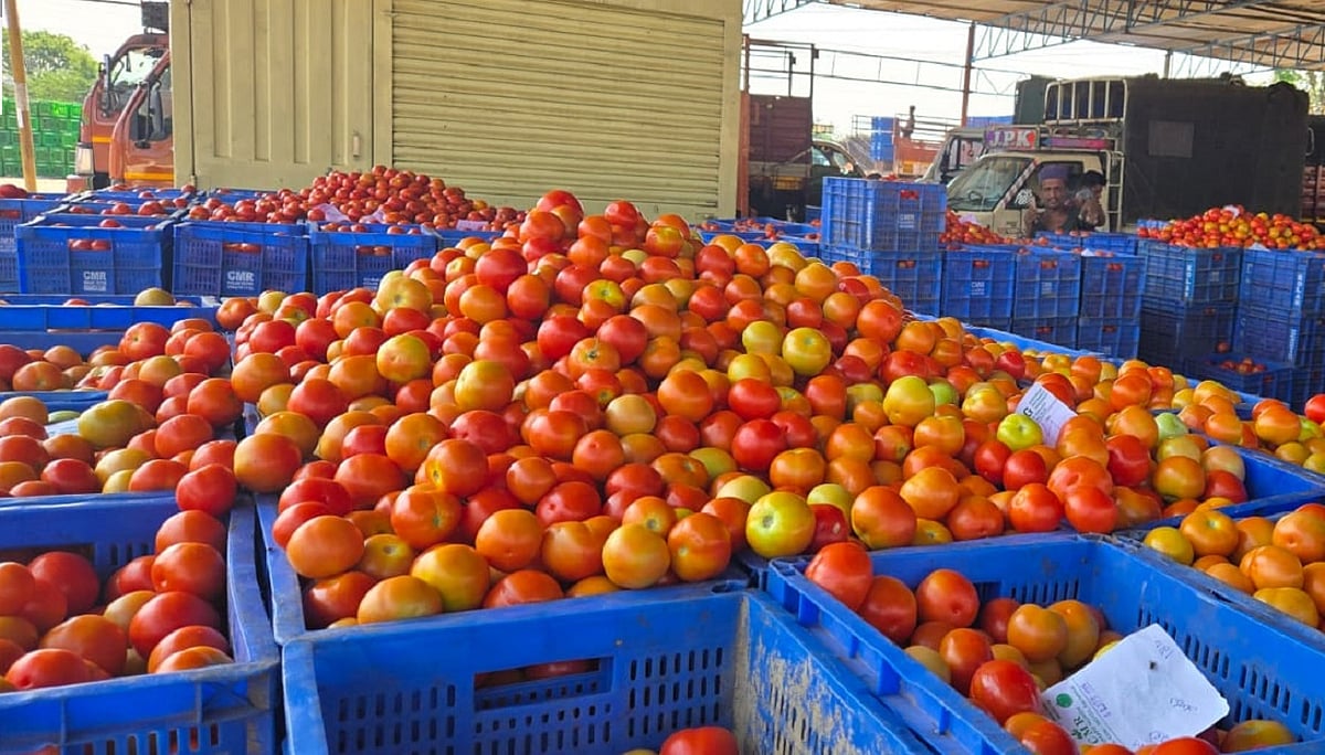 ಮಾರುಕಟ್ಟೆ ವಿಶ್ಲೇಷಣೆ: ಏರಿಕೆಯತ್ತ ಮುಖ ಮಾಡಿದ ಟೊಮೆಟೊ