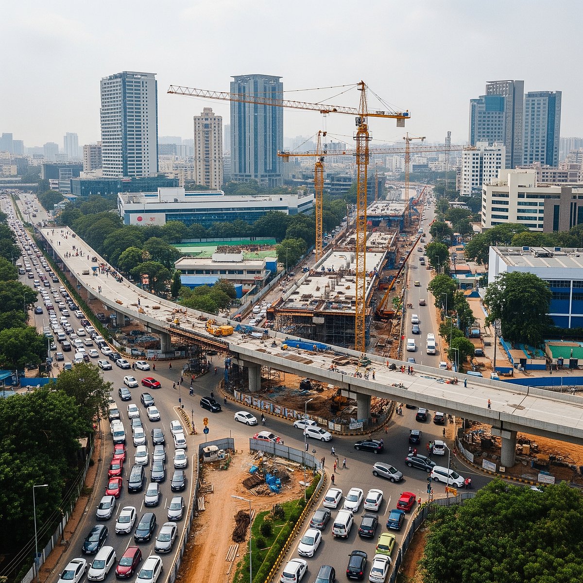 ಬೆಂಗಳೂರಿನ ಬೆಳ್ಳಂದೂರಿನಲ್ಲಿ ಪ್ರೆಸ್ಟೀಜ್‌ನಿಂದ ಖಾಸಗಿ ಮೇಲ್ಸೇತುವೆ ನಿರ್ಮಾಣ