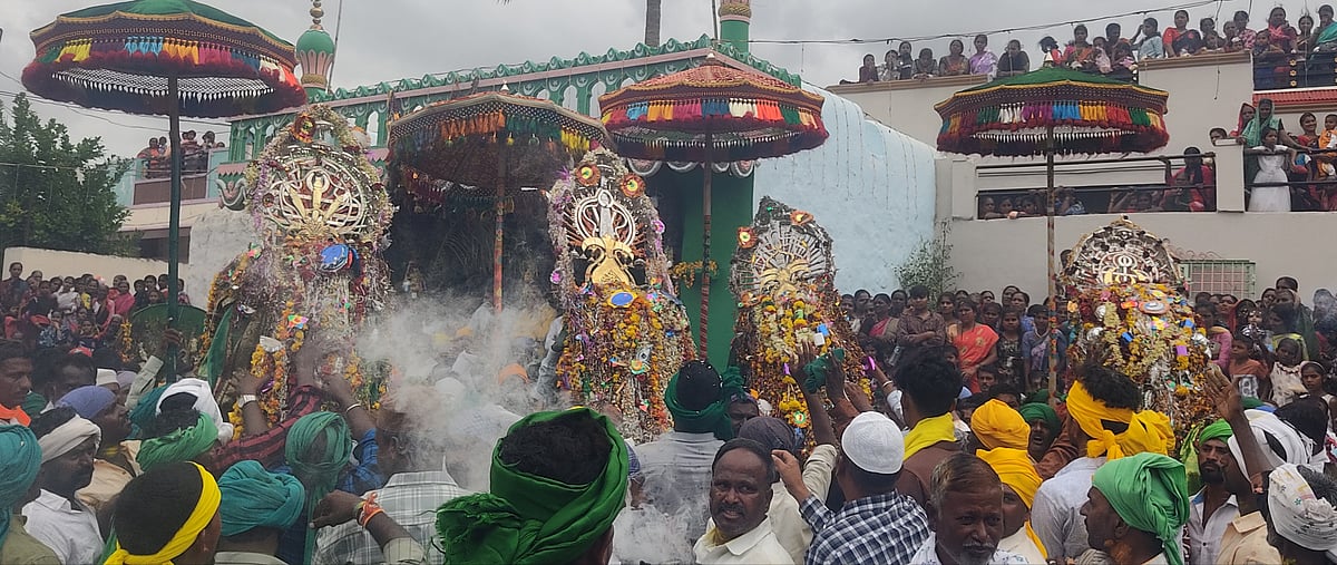 ಜಾಲಹಳ್ಳಿ | ಭಾವೈಕ್ಯದ ಮೊಹರಂ: ಭಾವಪೂರ್ಣ ವಿದಾಯ