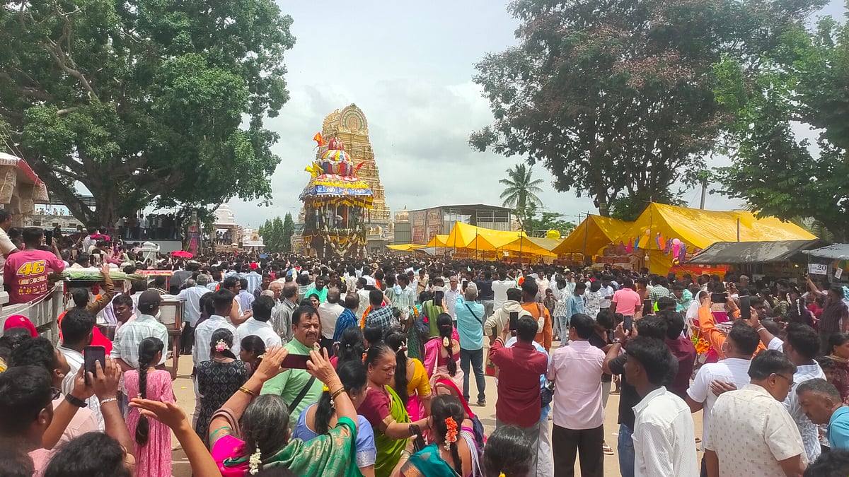 ಅರಸೀಕೆರೆ: ವೈಭವದ ಮಾಲೇಕಲ್ಲು ಮಹಾರಥೋತ್ಸವ